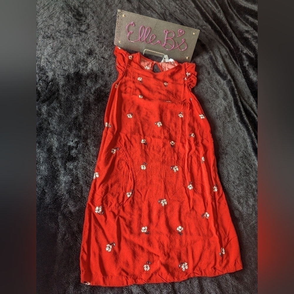 EUC Popsugar Red Dress With Pockets XS